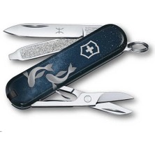 Victorinox 0.6223.2PIS Classic Sd Zodiac Signs 58MM Çakı, Balık