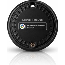 Gp Kompozit GP Loshhall Smart Finder Akıllı Takip Cihazı - Android Uyumlu Smart Tag Siyah