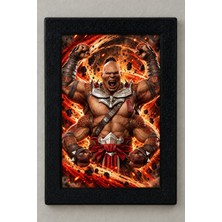 Star Figür Mortal Kombat - Goro Çerçeveli Poster 10X15 cm