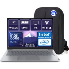 Lenovo Thinkbook 14 21SG00L8TXEP18 I5-13420H 64GBRAM 2tbssd 14'' Wuxga Windows 11 Pro + Elektropasaj Çanta