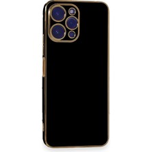 Xiaomi Poco M6 Pro 5g Kılıf Volet Silikon - Siyah