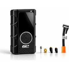 Gp Kompozit P020-2 4in1 Dijital Ekranlı 150 Psı 3000 Mah Batarya Taşınabilir Şarjlı Hava Pompası