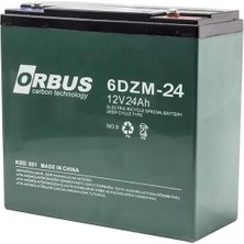 Zemira 6dzm-24 12 Volt 24 Amper Elektrikli Bisiklet Aküsü