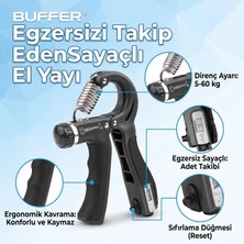 Ersert Ergonomik Egzersiz El Yayı 5-60 kg Ile Güçlenin