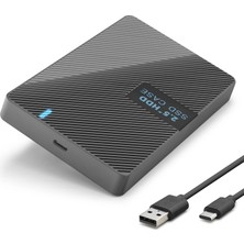 Lovesta Home 2.5 Inç Sata Hdd/ssd Harici Disk Kutusu USB 3.0 Type-C - Siyah HDX1793