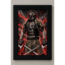 Star Figür Mortal Kombat - Kabal Çerçeveli Poster 10X15 cm