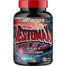 Red Box Labs Testomax Test Booster & Arimistane Dht Blocker 60 Caps