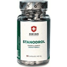 Swiss Pharma Stanodrol 450 Mg (N-Asetil Sistein Milk Thistle) 80 Kapsül