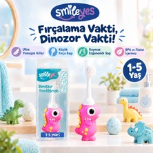 Smileyes Smile Yes 1-5 Yaş Ultra Soft Bebek ve Çocuk Diş Fırçası Dinozor Serisi