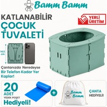 Bamm Bamm Katlanabilir Çocuk Tuvaleti, Portatif Lazımlık