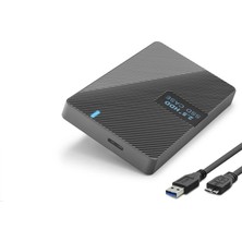 Ersert Ers- 2.5 Sata Hdd/ssd Harici Disk Kutusu USB 3.0 Micro-B - Siyah HDX1792