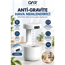 Su Efektli Hava Nemlendirici Dekoratif Masa Üstü Ev ve Ofis Ortam Nemlendirici