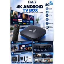 MX10-5G Android Tv Box 4K Ultra Hd Wi-Fi HDMI USB Ethernet Bağlantılı Akıllı Tv Kutusu Medya Oynatıcı