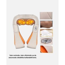 Bin1çeşit Isıtmalı Ergonomik Aleti 1 Adet Boyun ve Bel Rahatlatıcı