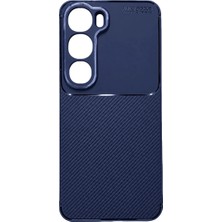 Sungur's Store Vivo Y31 5g Auto Focus Karbon Kapak - Lacivert