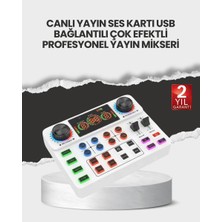 Yakup Tokatlı Moda Ytm Çok Efektli Canlı Yayın Ses Mikseri USB ve Kablosuz Uyumlu