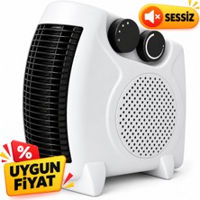Arvonx 2000W Fanlı Elektrikli Isıtıcı – Beyaz