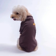 Pawstar 26748 Kahverengi Croissant Vienna Rib Kaşkorse Sweatshirt