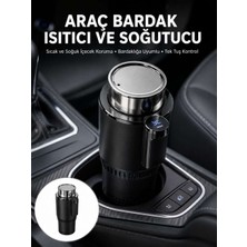Bin1çeşit Isıtma Soğutma Özellikli Araç Bardaklığı Çakmak Girişli Akıllı Yeni Nesil