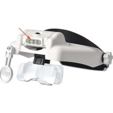 Magicool Nikula-3 LED Lambalı Şapka Tıp Büyüteç 3lensli- MG81000S