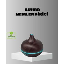 Bin1çeşit Aromaterapi Difüzörü 550 ml Ultrasonik Nemlendirici Otomatik Kapanma Özellikli