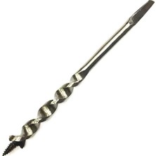 Magicool Fenerli Ahşap Burgu El / Matkap Ucu - Dört Köşe 18 mm