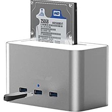 Vionna Codegen Alüminyum Usb3.0 3.5-2.5 HDD Sata 3 Port USB Hub Dock Istasyonu