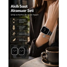 Bin1çeşit Günlük Kullanıma Uygun Akıllı Saat Aksesuar Paketi Yeni Nesil