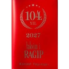 Kanaat Yayınları Ragıp Cep Takvimi 2027