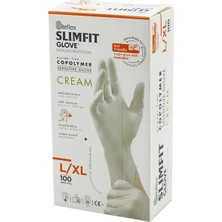 Yakup Tokatlı Moda Ytm Reflex Slimfit Glove KOD-028 L-Xl Krem Pudrasız Muayene Eldiven 100LÜ