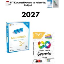345 Yayınları Tyt Matematik Soru Bankası ve Sıfırdan Sonsuza Geometri Soru Bankası+ Doktrin Tyt Deneme ve Kalem Ucu Hediyeli