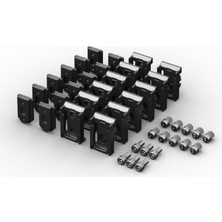 Qbrick System Custom Connectors Set 2 - Siyah Kutular Için M8 Insertli Bağlantı Adaptör Seti