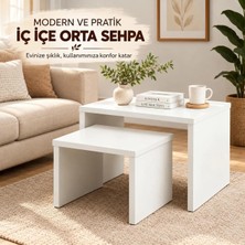 Murat Mobilya İkili Sehpa Seti