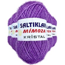 Bin1çeşit 5 Adet Mimoza Kristal Işıltılı Şal Patik Yelek Ipi 09