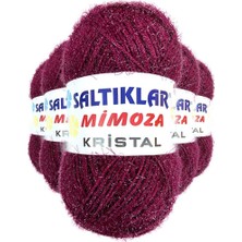 Bin1çeşit 5 Adet Mimoza Kristal Işıltılı Şal Patik Yelek Ipi 26