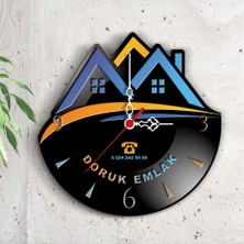 BK Gift Firmalara Özel Ahşap Promosyon Duvar Saati (10-50-100 Adet) - 9 100 Adet