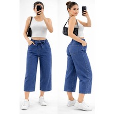 Semesia Baggy Kot Bermuda Şort