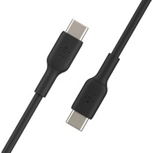 Belkin CAB003 Boostcharge 60W Usb-C’den Usb-C’ye Kablo 2m - Siyah
