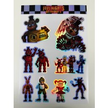 Cakaybu Five Nights At Freddy’s (Fnaf) Hologram Sticker Seti