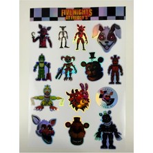 Cakaybu Five Nights At Freddy’s (Fnaf) Hologram Sticker Seti