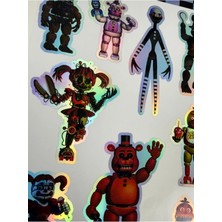 Cakaybu Five Nights At Freddy’s (Fnaf) Hologram Sticker Seti
