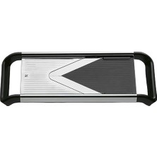 Trendexa Sebze Dilimleyici, 37 x 12,5 Cm, Cromargan® Yüksek Kaliteli Paslanmaz Çelik, Parmak Koruyucu, Dilimleme Aparatları Için Saklama Kutulu