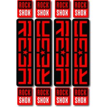 Cakaybu Rockshox Maşa Sticker Seti 17X4,3 cm