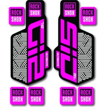 Cakaybu Rockshox Sıd Ultimate Maşa Sticker Seti 18,5x9 cm