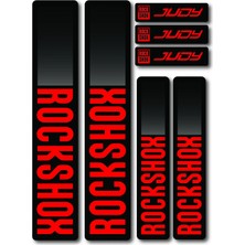 Cakaybu Rockshox Judy Maşa Sticker Seti 25X5 cm