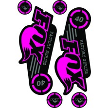 Cakaybu Fox 40 Factory Series Sticker Seti – 22X9 cm