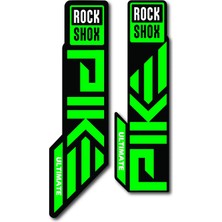 Cakaybu Rockshox Pıke Maşa Sticker Seti 27X7 cm & 24X7 cm