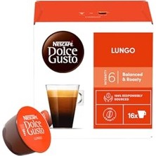 Trendexa Lungo Kapsül Kahve 16 Kapsül, 89.6 G