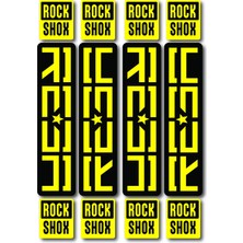 Cakaybu Rockshox Maşa Sticker Seti 17X4,3 cm