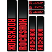 Cakaybu Rockshox Judy Maşa Sticker Seti 25X5 cm